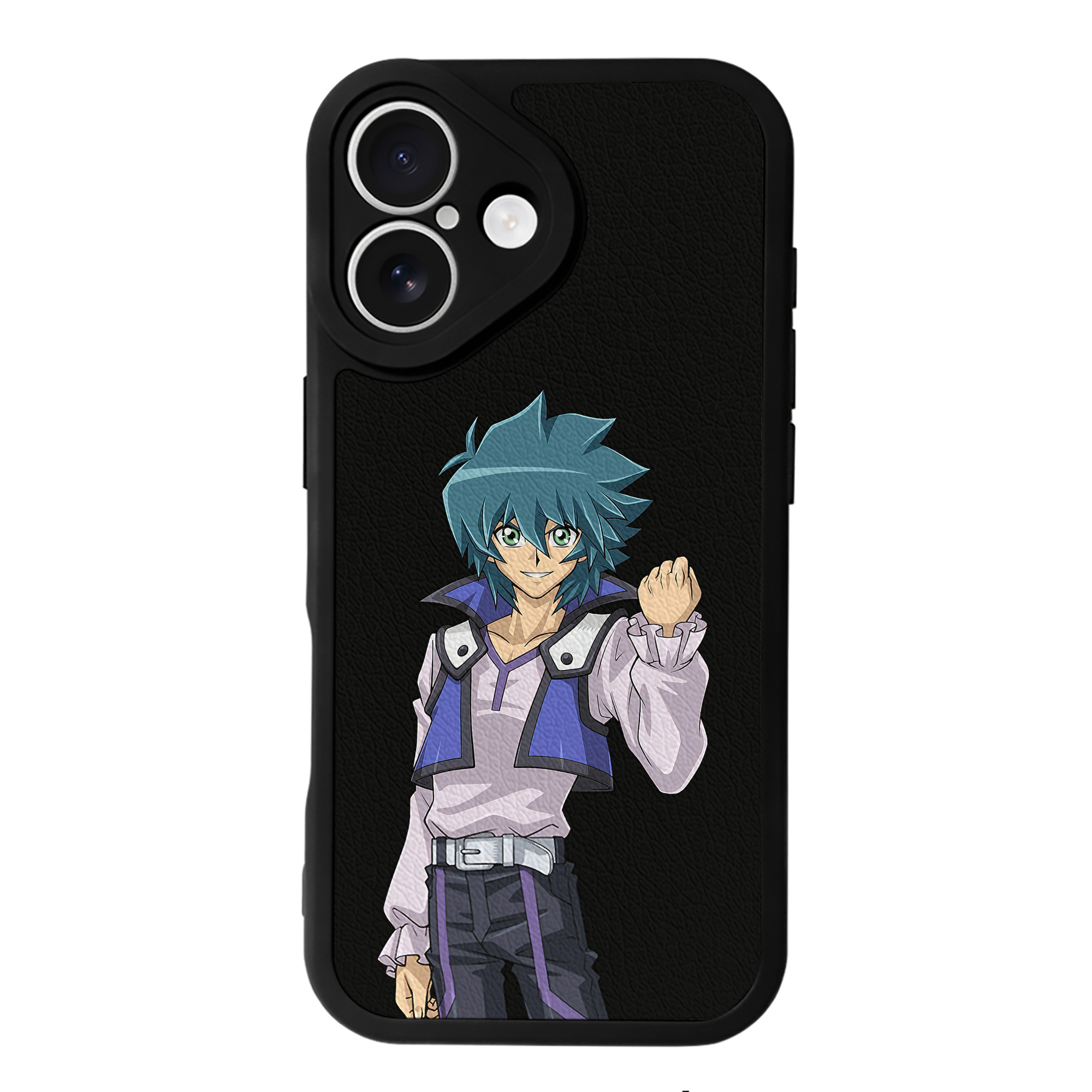 遊☆戯☆王 Yu-Gi-Oh! 【iPhone 16シリーズ対応】シリコンスマホケース（レザー調） 材質：シリコン